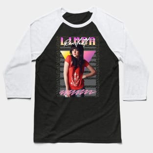 Linda Ronstadt Aesthetic 80s Fan Art Baseball T-Shirt